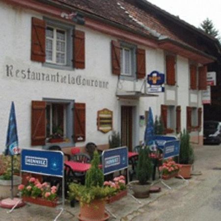 Auberge Restaurant Couronne Beurnevésin Exterior photo